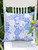 Porcelain Patchwork Cushion Cover - Blue
