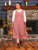 Winterberry Pinafore Dress - Red