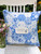 Grandmothers are the Best Patchwork Cushion Cover - Blue
