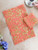 Sweet Pea Tea Towel Set of 2 - Coral