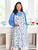 Blueberry Farmhouse Apron - Blue