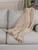 Comfy Knit Throw - Natural