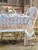 Francesca Block Print Tablecloth - Light Blue