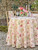 Milene Round Cloth - Rose