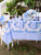 Porcelain Patchwork Tablecloth - Blue
