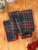 Evergreen Tartan Plaid Napkin Set of 4 - Dark Green