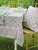 Gazebo Block Print Tablecloth - Pink Green