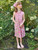 Pink Rose Day Kids Dress - Pink