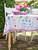 Happy Birthday Watercolor Tablecloth - Multi