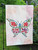 Butterfly Garden Flag - Pink