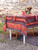 Raj Natural Dye Tablecloth - Red