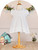 Heidi Baby Dress - White