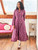 Sarah Classic Dress - Purple