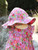Devon Rose Baby Sunhat - Purple