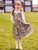Peru Girls Dress - Grey
