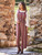 Plumberry Plaid Jumpsuit - Plum