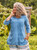 Applique Tunic - Teal