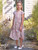 Heather Kids Dress - White