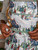 Caroling Oilcloth Apron - Winter