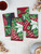 Christmas Cottage Luncheon Napkin Set of 4 - Navy
