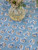 Misty Morning Block Print Tablecloth - Blue