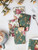 Winter Rose Patchwork Tiny Towel Bundle Set of 4 - Antique