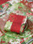 Merry Patchwork Luncheon Napkin Set of 4 - Red