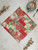Merry Patchwork Luncheon Napkin Set of 4 - Red
