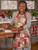 Merry Patchwork Canvas Crafter Apron - Red