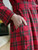 Fireside Check Dressing Gown - Red