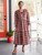 Highland Road Dress - Red Multi