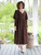 Romantasy Dress - Brown
