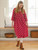 Potpourri Young Adult Dress - Red