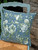 Garden Serenade Cushion Cover - Aegean Blue
