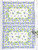 Blueberries Canvas Placemat Set of 4 - Soft White