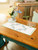 Clara's Embroidered Table Scarf - White