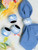 Karilynn Napkin Ring Set of 4 - Blue