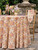Orchard Rose Round Cloth - Antique