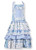 Trading Patchwork Kids Apron - Blue