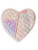 Scrapbook Patchwork Heart Mini Mitt - Pastel