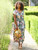 Brazilian Forest Hostess Dress - Black Multi
