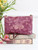 Felicity Leather Pouch - Red
