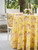 Apple Blossom Round Cloth - Yellow