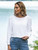Jane Pullover Sweater - White