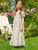 Millie Flower Kids Dress - Ecru