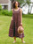 Samara Ruby Sundress - Pomegranate