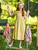 Prairie Flower Kids Dress - Butter