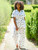 Blueberry Pajama - Blue White
