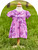 Victorian Rose Baby Dress - Lavender