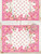 Bengal Placemat Set of 4 - Pink